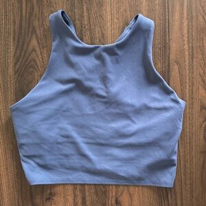 Athleta Concious Crop Highneck Sports Bra